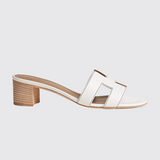 Oasis Sandals in Blanc