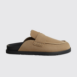 Go Mules in Beige Sable