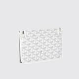 Plumet Pouch-Wallet in White