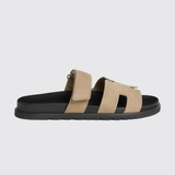 Chypre Sandals in Beige Sable