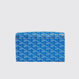 Varenne Continental Wallet in Sky Blue