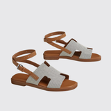 Maya Sandals in Prunoir / Naturel