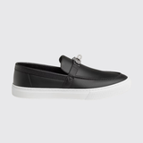 Men's Game Slip-Ons in Noir