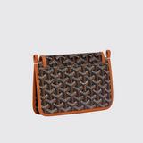 Plumet Pouch-Wallet in Tan/Black