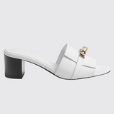 Gigi 50 Sandals in Blanc