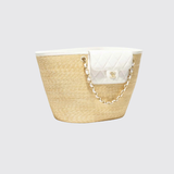 Large Braided Straw Bag