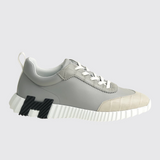 Men's Bouncing Sneakers in Gris Silex/Beige Glaise