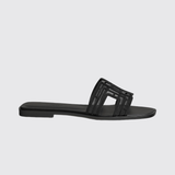 Oran Sandals in Noir
