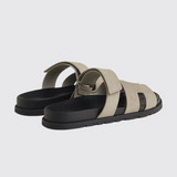 Chypre Sandals in Beige Esquisse