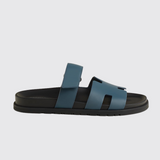Chypre Sandals in Bleu Turquin