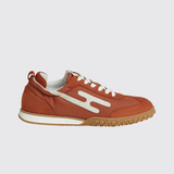 Jet Sneakers in Orange Canyon / Blanc