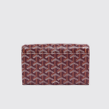 Varenne Continental Wallet in Burgundy