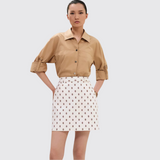 "Chaine d'Ancre" Denim Mini Skirt