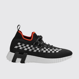 Flex Slip-on Sneakers in Noir / Blanc