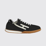 Jet Sneakers in Noir / Blanc