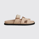 Chypre Sandals in Beige Nude