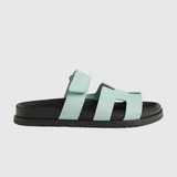 Chypre Sandals in Bleu Cristaux