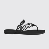Island Sandals in Noir