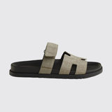 Chypre Sandals in Vert Sauge