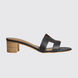 Oasis Sandals in Noir