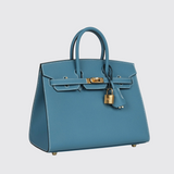 Birkin 25 in Bleu Jean