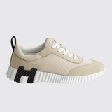 Bouncing Sneakers in Beige Glaise