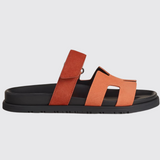 Chypre Sandals in Orange