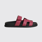 Chypre Sandals in Rose Magenta