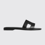 Oran Sandals in Noir