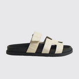 Chypre Sandals in Beige Glaise