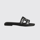Oran Sandals in Noir