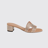 Oasis Sandals in Beige Perlino