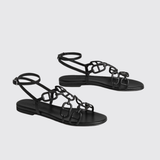 Naos Sandals in Noir