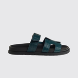 Chypre Sandals in Vert Mousse