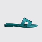 Oran Sandals in Vert Oxford