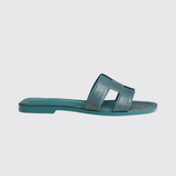Oran Sandals in Bleu Paon