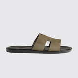 Izmir Sandals in Vert Toundra