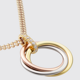 Trinity Diamond Pendant, Medium