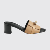 Gigi 50 Sandals in Beige Natura