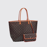 Saint Louis PM Bag in Tan/Black