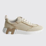 Bouncing Sneakers in Beige Glaise