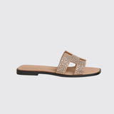 Oran Sandals in Beige Perlino
