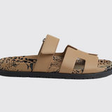 Chypre Sandals in Beige Argile