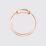Move Uno Ring (Pink Gold)