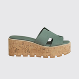 Eze 30 Sandals in Vert Cèdre