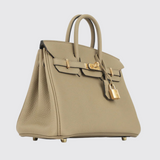 Birkin 25 in Beige Marfa