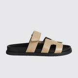 Chypre Sandals in Beige Argile