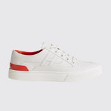 Deep Sneakers in Blanc/Rouge Jaipur