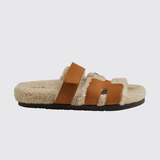 Chypre Sandals in Naturel/Ecru