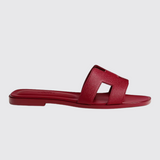 Oran Sandals in Rose Framboise